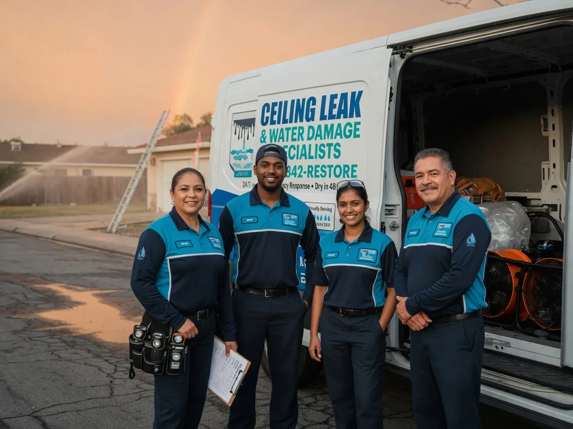 Ceiling Leak Cleanup company in Deerwood, MN