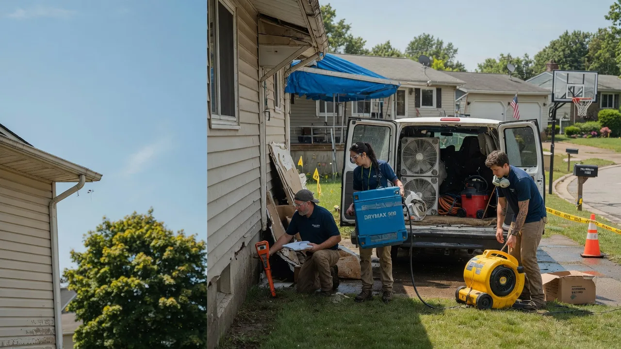 Ceiling Leak Cleanup in Deerwood, MN near me