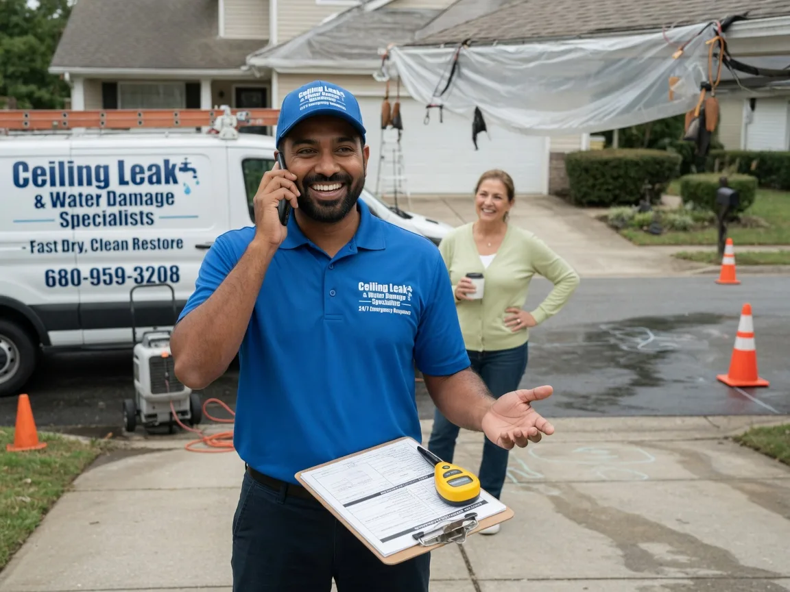 Ceiling Leak Cleanup Deerwood, MN FAQs